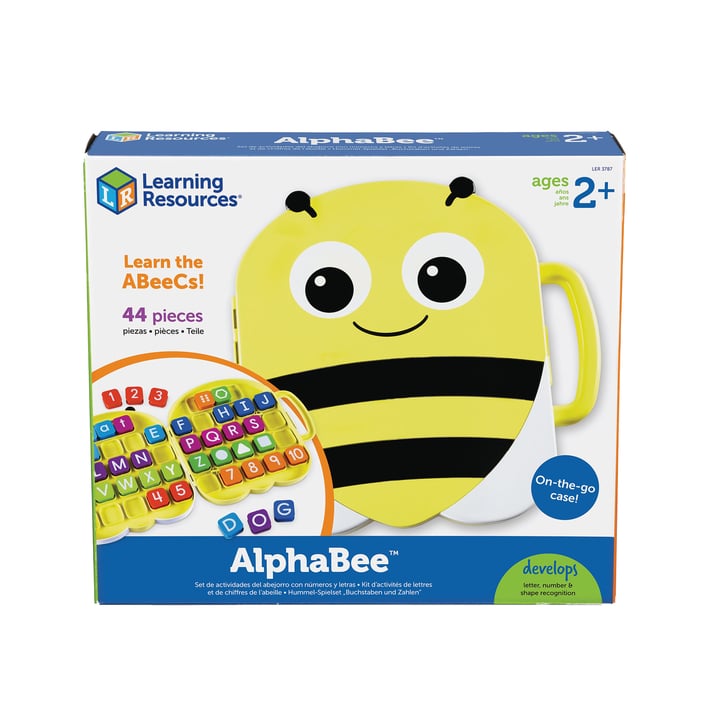 Learning Resources Комплект Азбука на английски, в кутия – пчела