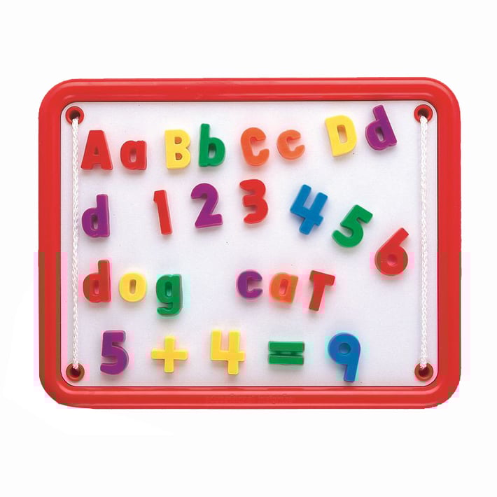 Learning Resources Букви и цифри, магнитни