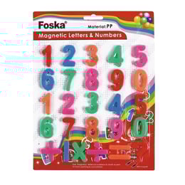 Foska Магнитни цифри и знаци, 26 броя