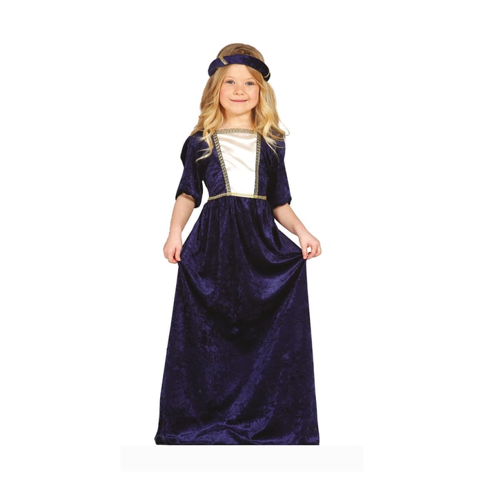 Костюм на Средновековна принцеса, за 5-6 годишни деца
