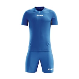 Спортен екип Zeus Kit Promo, детски, възраст 11-13 години, син, размер S