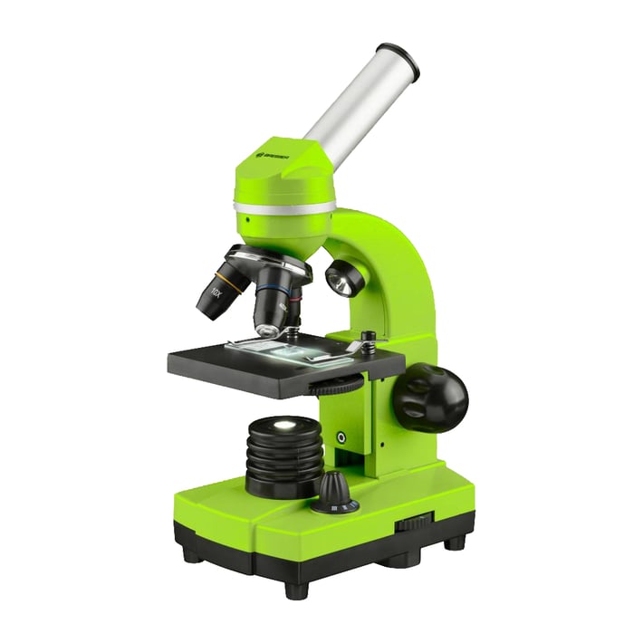 Bresser Микроскоп Biolux Sel, за начинаещи, зелен