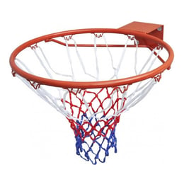 Ринг за баскетбол, с мрежа, 45 cm