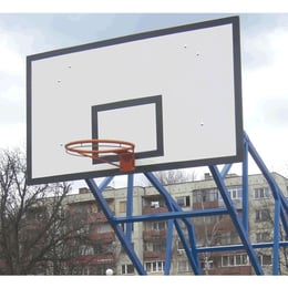 Табло за баскетболен кош, шперплат, 120 х 90 cm