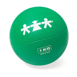 Nowa Szkola Медицинска топка, 1 kg, зелена
