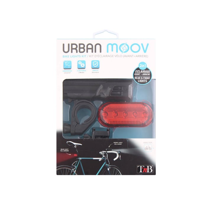 TNB Комплект светлини за велосипед Urban Moov, LED