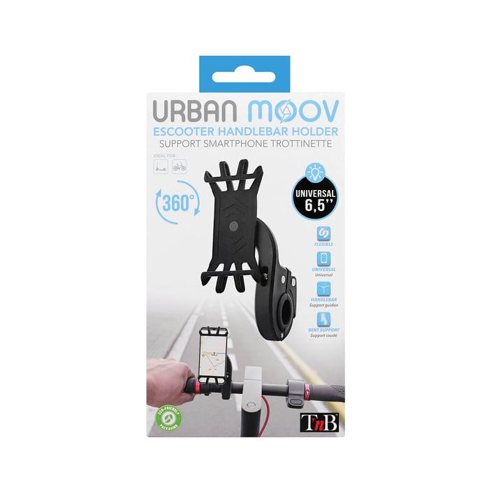 TNB Държач за смартфон Urban Moov, гъвкав, въртящ се, до 6.5''