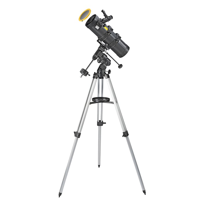 Bresser Телескоп Spica 130/1000, с адаптер за смартфон