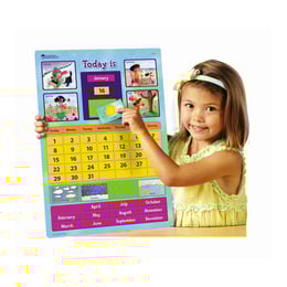 Learning Resources Магнитен календар с времето и сезоните