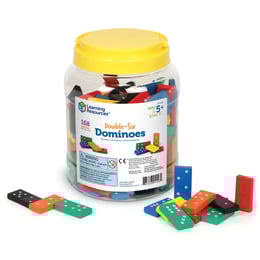 Learning Resources Домино, 6 комплекта, 6 цвята