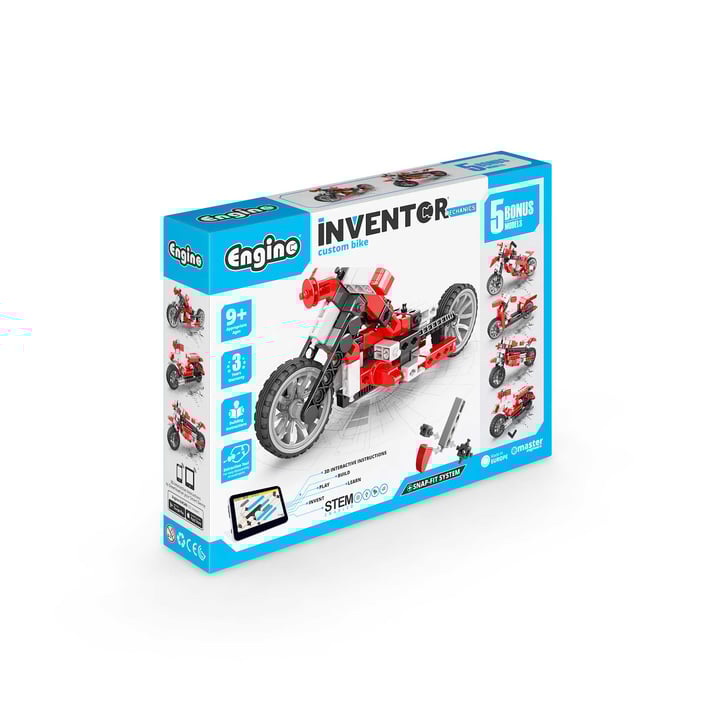 Engino Конструктор Inventor Mechanics - Велосипед, 5 в 1