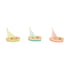 Small Foot Играчка Платноходка, за вода, дървена, 3 броя