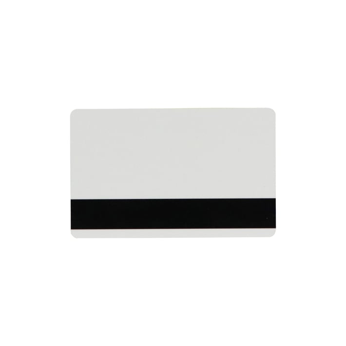 Карта Hico, PVC, с магнитна лента, 54 х 86 mm, бяла, с възможност за персонализация