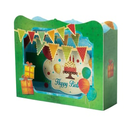 Gespaensterwald 3D картичка, Happy Birthday Party