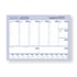 Настолен планер Basic, с персонализиран печат, A3, 53 листа, едностранен, едноцветен печат