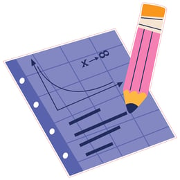 STEM Стикер, Математика и информатика - Математика, комплект D9, 50 cm, стикер 6