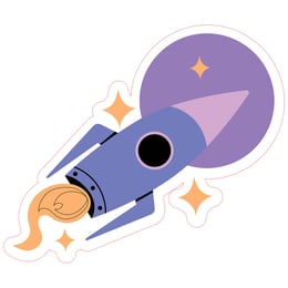 STEM Стикер, Природни науки - Физика, комплект G5, 50 cm, стикер 4