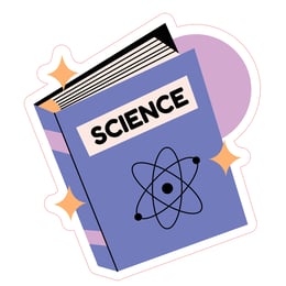 STEM Стикер, Природни науки - Физика, комплект G5, 50 cm, стикер 10