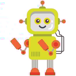 STEM Стикер, Роботика и кибер-физични системи, комплект I3, 50 cm, стикер 3