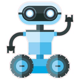 STEM Стикер, Роботика и кибер-физични системи, комплект I7, 50 cm, стикер 1