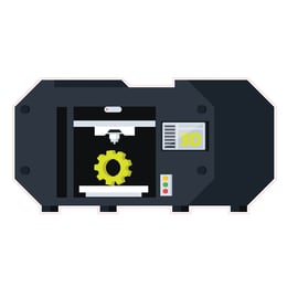 STEM Стикер, Дизайн и 3D прототипиране, комплект А5, 80 cm, стикер 7