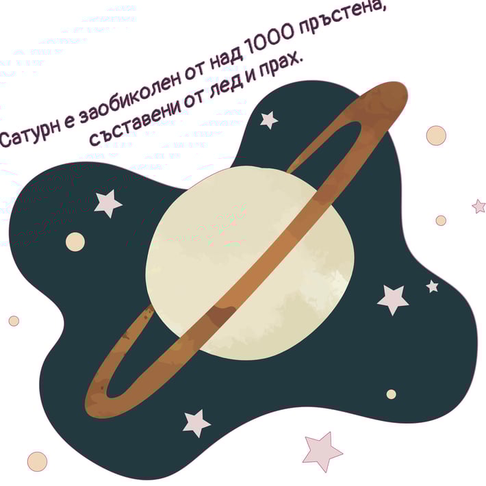 STEM Стикер, Природни науки - Физика, комплект G2, 80 cm, стикер 7