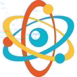 STEM Стикер, Природни науки - Физика, комплект G3, 80 cm, стикер 4