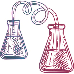 STEM Стикер, Природни науки - Химия, комплект H3, 80 cm, стикер 2