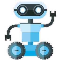 STEM Стикер, Роботика и кибер-физични системи, комплект I7, 80 cm, стикер 1