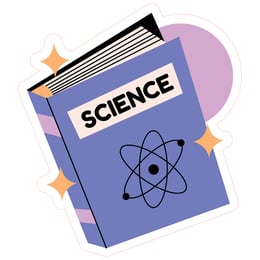 STEM Стикер, Природни науки - Физика, комплект G5, 100 cm, стикер 10
