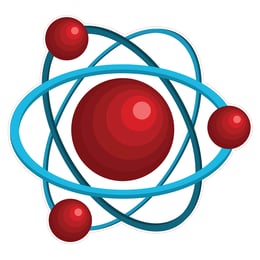 STEM Стикер, Природни науки - Химия, комплект H6, 100 cm, стикер 8