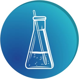 STEM Стикер, Природни науки - Химия, комплект H7, 100 cm, стикер 3