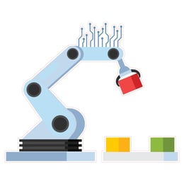 STEM Стикер, Роботика и кибер-физични системи, комплект I4, 100 cm, стикер 8