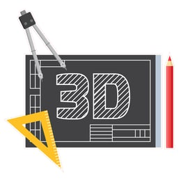 STEM Стикер, Дизайн и 3D прототипиране, комплект А5, 150 cm, стикер 8