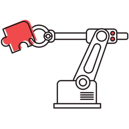 STEM Стикер, Роботика и кибер-физични системи, комплект I2, 150 cm, стикер 3