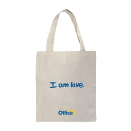 Office 1 Торбичка, текстилна, бяла