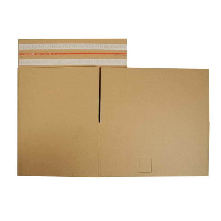 Office 1 Кашон Easy Open, 395 х 295 х 195 mm, кафяв