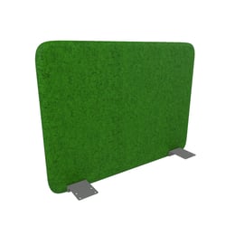 Narbutas Шумоизолиращ преграден панел за бюро Top 530, 700x36x530 mm, дамаска Velito Presto зелен меланж, сив метал