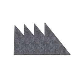 Narbutas Акустично пано Pet, триъгълник, 200 х 200 х 9 mm, 4 броя, сиво