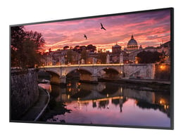 Samsung Професионален дисплей QB55R-B, 55'', LED, 8 ms, 350 cd/m2, 3840 x 2160, 2 HDMI, 2 USB