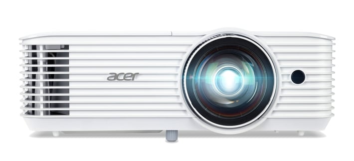 Acer Проектор S1286H, късофокусен, DLP, 3500 lm, 1024 x 768, HDMI, VGA, бял