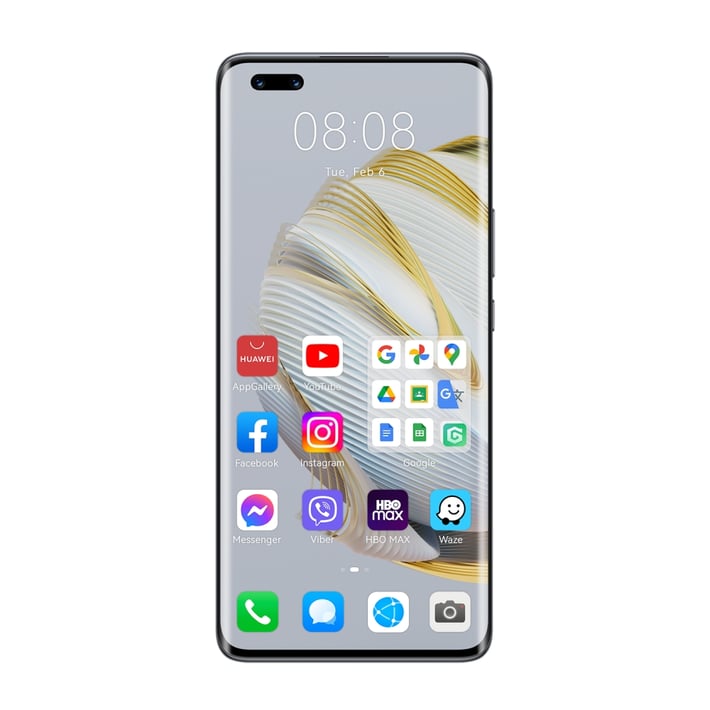 Huawei Смартфон Nova 10 Pro, Dual SIM, 256 GB, 8 GB RAM, 50 MP камера, 4500 mAh, 6.78'', сребрист