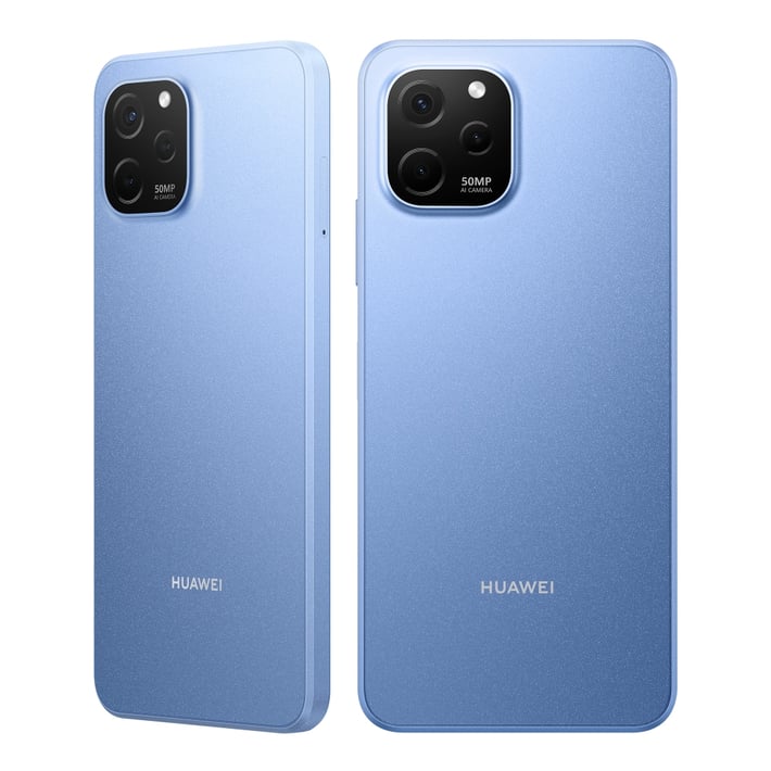 Huawei Смартфон Nova Y61, Dual SIM, 64 GB, 4 GB RAM, 50 MP камера, 5000 mAh, 6.52'', син