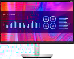 Dell Монитор P2423DE, 23.8'', LED, 2560 x 1440, 300 cd/m2, 8 ms, HDMI, USB, черен