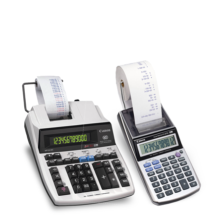 Печатащи калкулатори с лента