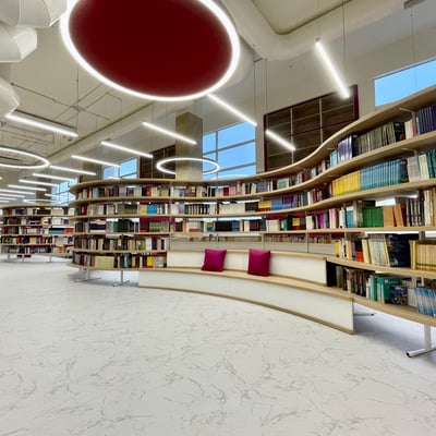 Реновираната библиотека на УНСС бе официално открита